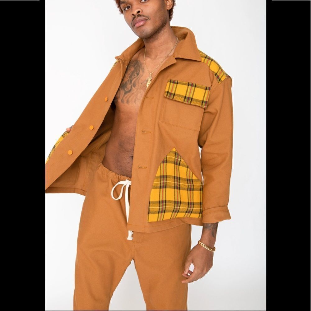 Canvas Tan Jean 